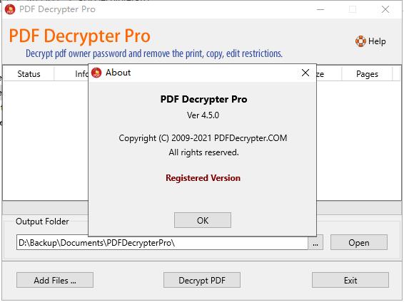 PDF Decrypter Pro汉化破解版