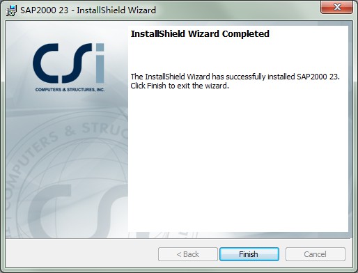 csi sap2000 v23中文破解版