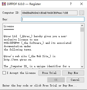 Qtrac DiffPDF破解版