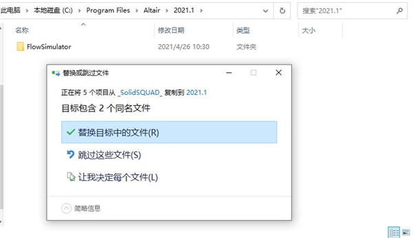 Altair Flow Simulator 2021破解版