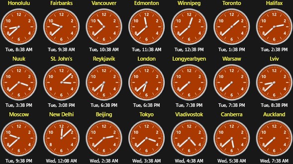 Sharp World Clock(桌面世界时钟)破解版
