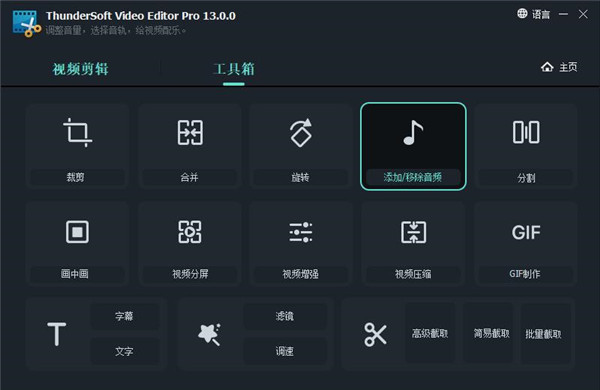 ThunderSoft Video Editor Pro破解版