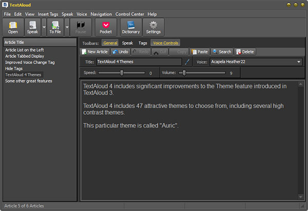 NextUp TextAloud破解版