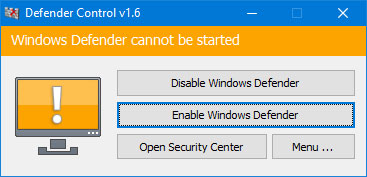 Windows Defender绿色版