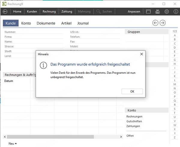 Softwarenetz Invoice 9破解版
