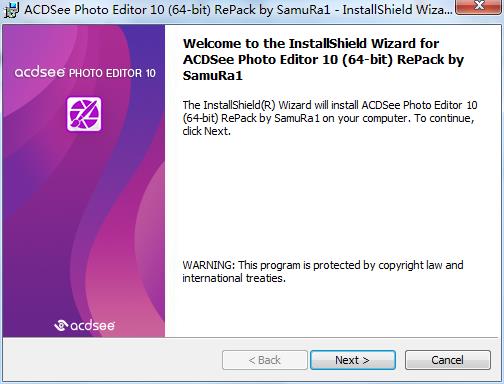 ACDSee Photo Editor 10破解版