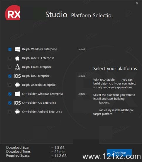 Embarcadero RAD Studio 11破解版
