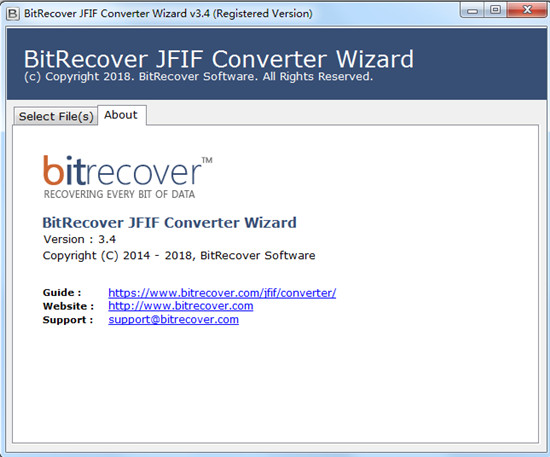 BitRecover JFIF Converter Wizard破解版