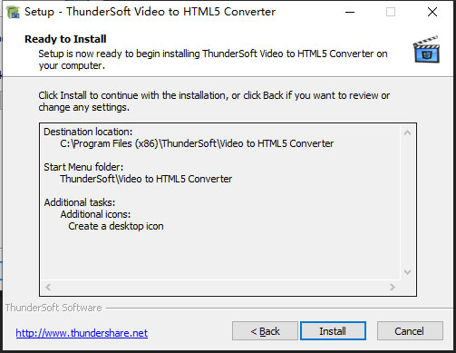 ThunderSoft Video to HTML5 Converter破解版