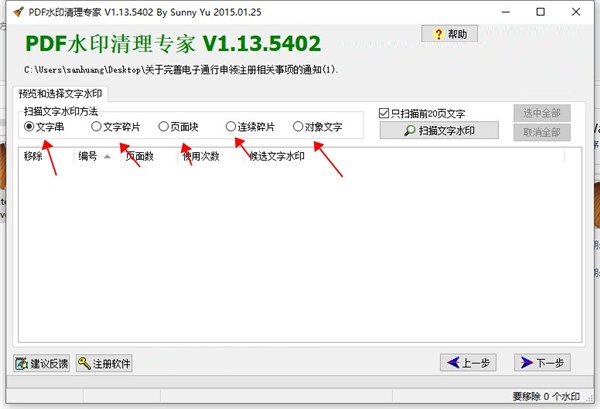 pdf水印清理专家中文便携版