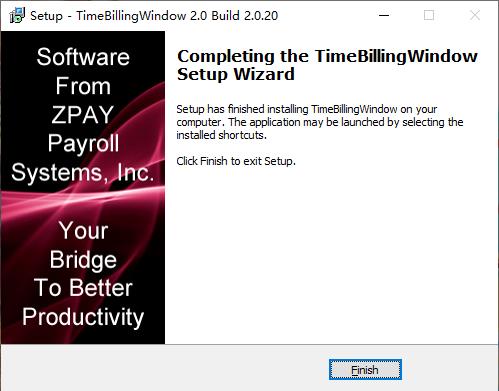 ZPAY Time Billing Window破解版