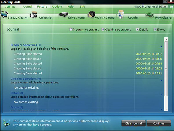 Cleaning Suite Professional破解版