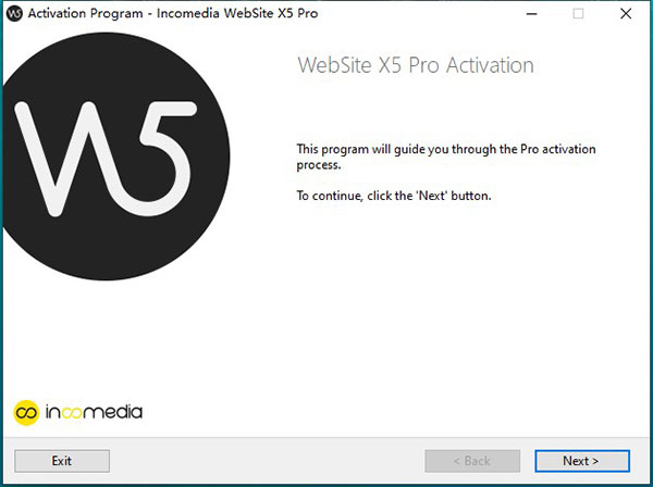 Incomedia WebSite X5 Pro破解版