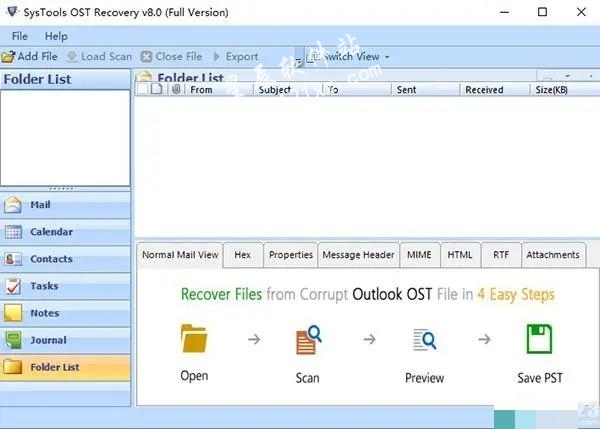 SysTools OST Recovery破解版