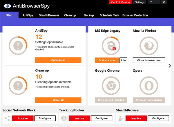 Abelssoft AntiBrowserSpy 2020破解版