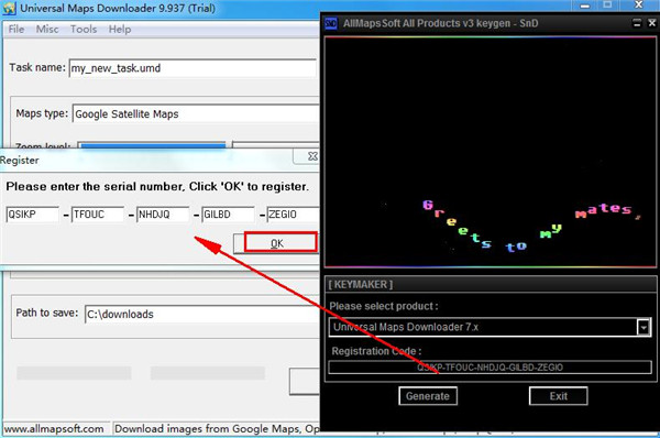 Universal Maps Downloader破解版