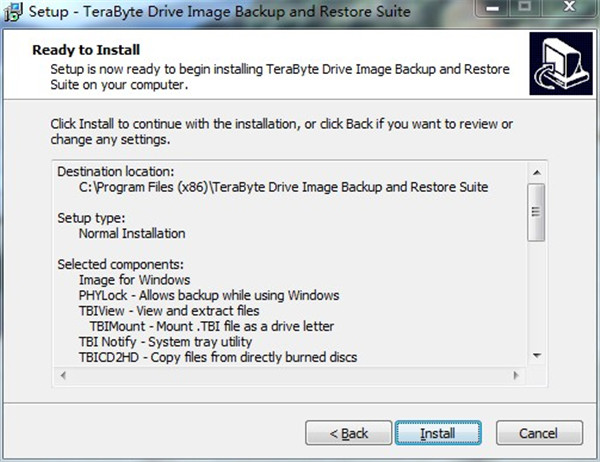TeraByte Drive Image Backup中文破解版