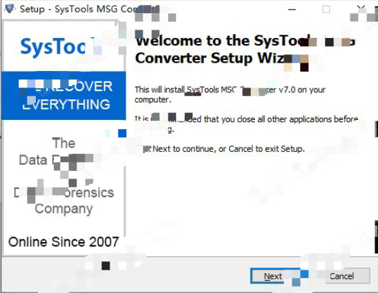 SysTools MSG Converter 7破解版